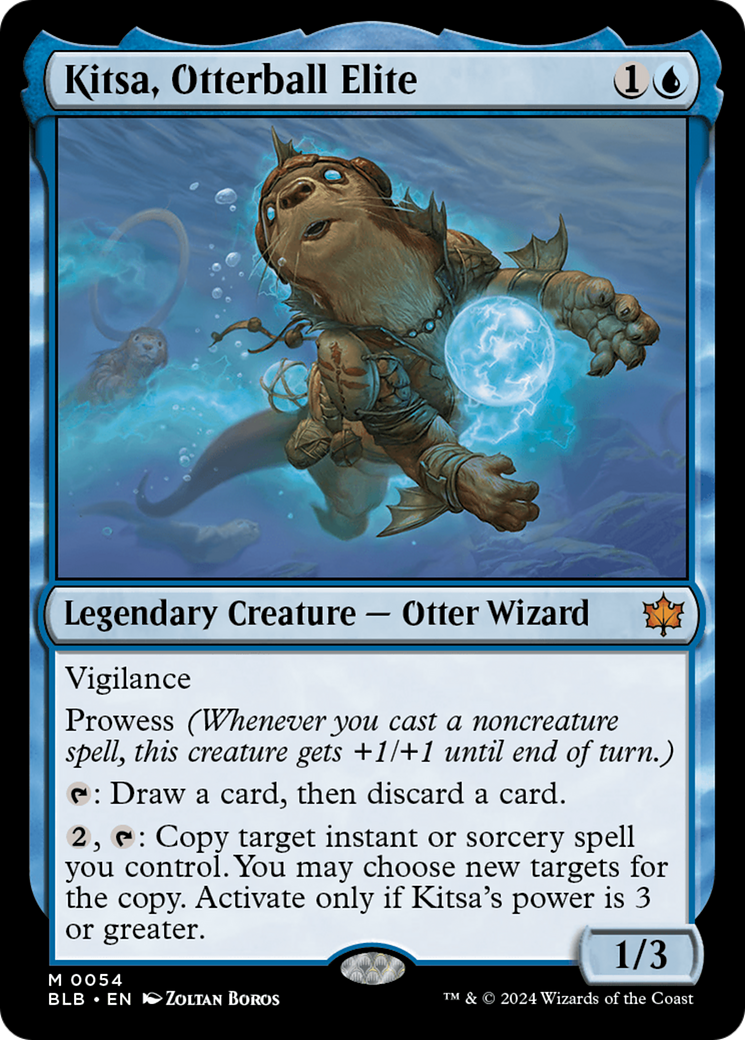 Image of Kitsa, Otterball Elite [Bloomburrow]