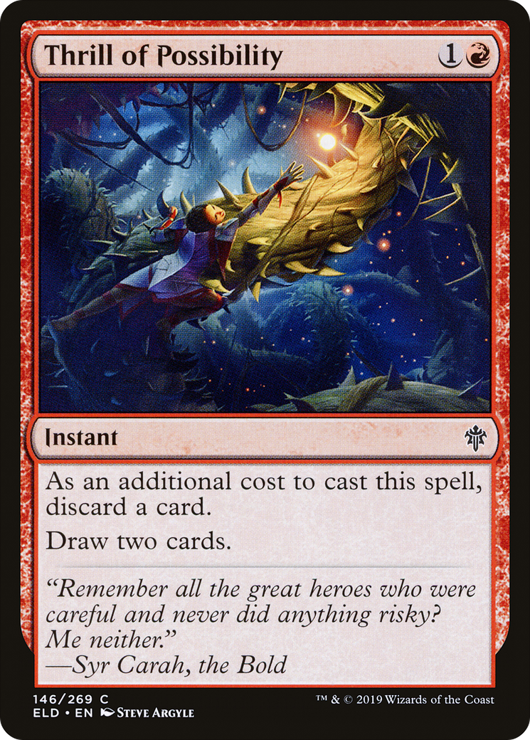 Image of Thrill of Possibility [Throne of Eldraine]