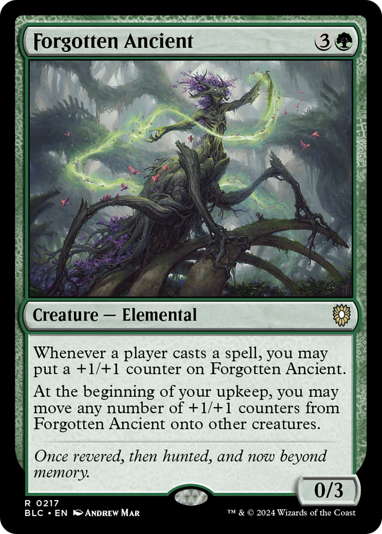Image of Forgotten Ancient [Bloomburrow Commander]