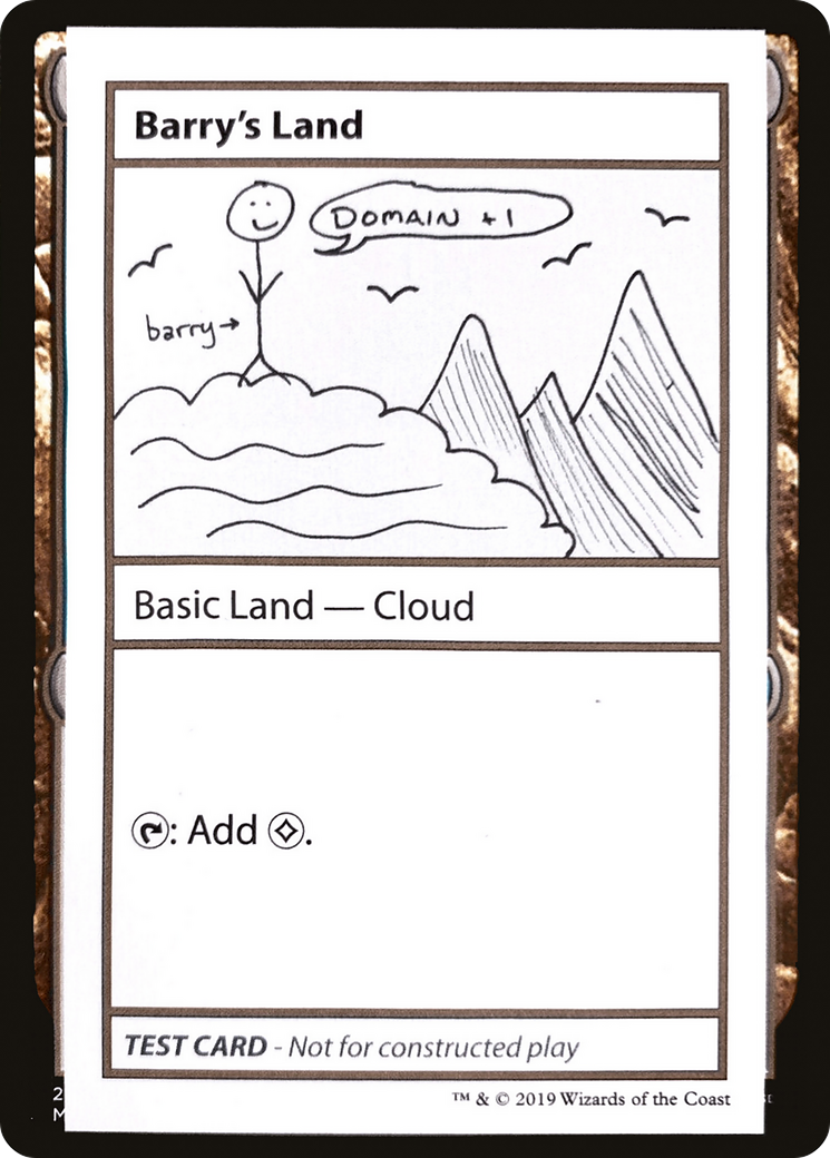 Image of Barry's Land (2021 Edition) [Mystery Booster Playtest Cards]