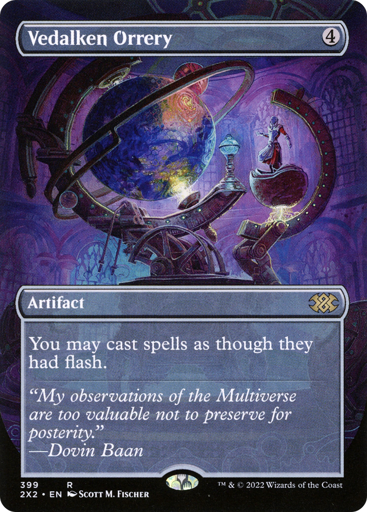 Image of Vedalken Orrery (Borderless Alternate Art) [Double Masters 2022]