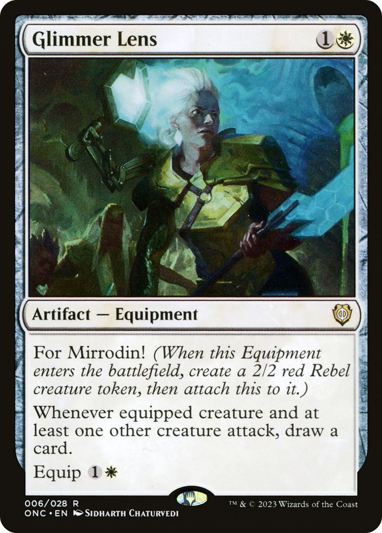Image of Glimmer Lens [Phyrexia: All Will Be One Commander]