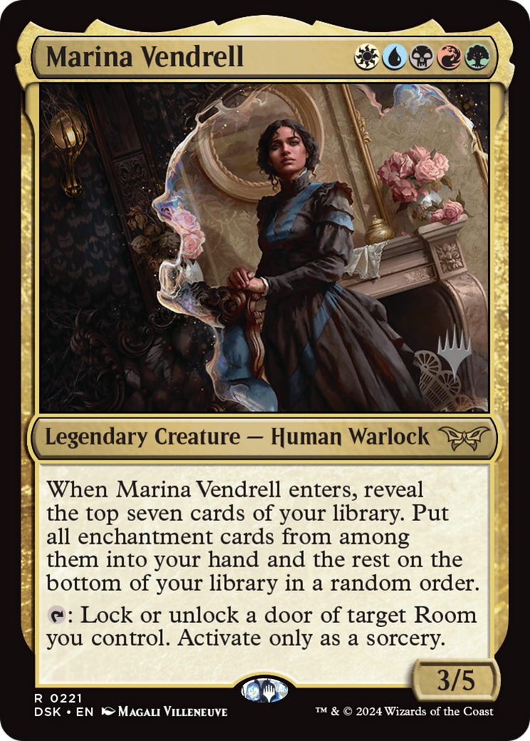 Image of Marina Vendrell (Promo Pack) [Duskmourn: House of Horror Promos]