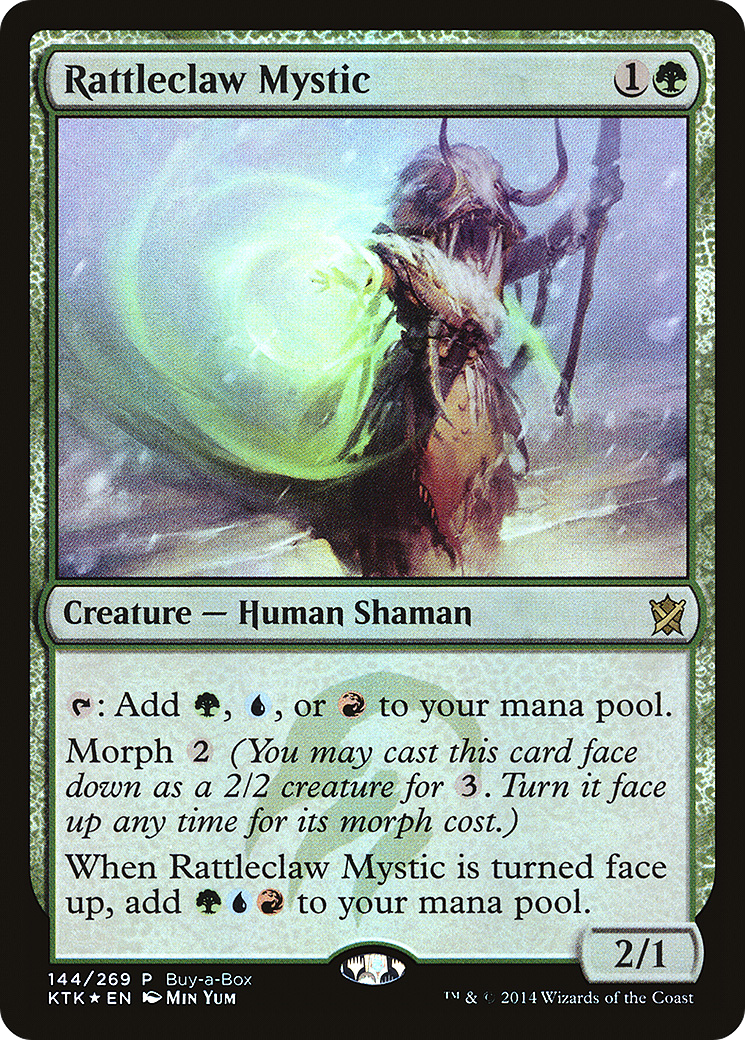 Image of Rattleclaw Mystic (Buy-A-Box) [Khans of Tarkir Promos]