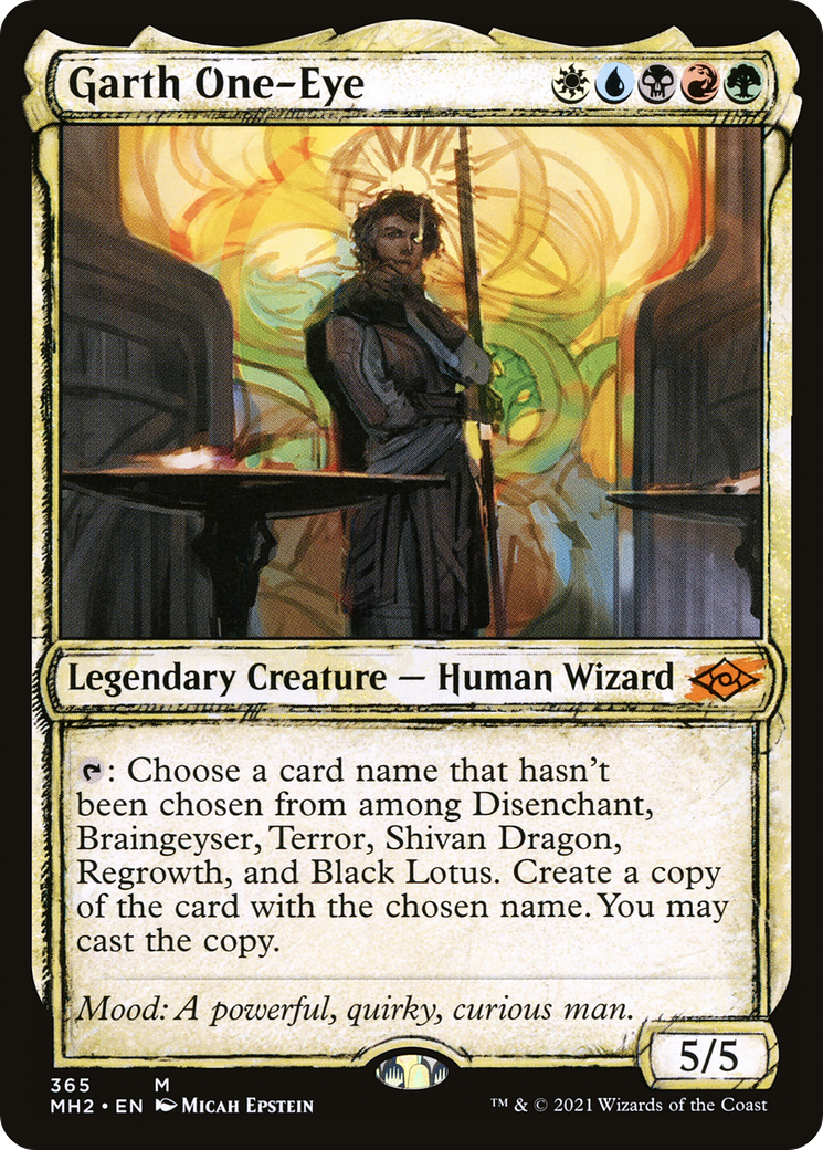 Image of Garth One-Eye (Sketch) [Modern Horizons 2]