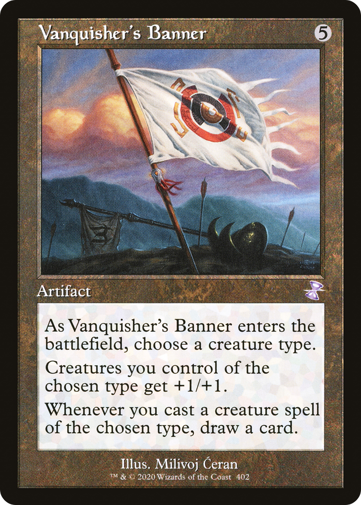 Image of Vanquisher's Banner (Timeshifted) [Time Spiral Remastered]
