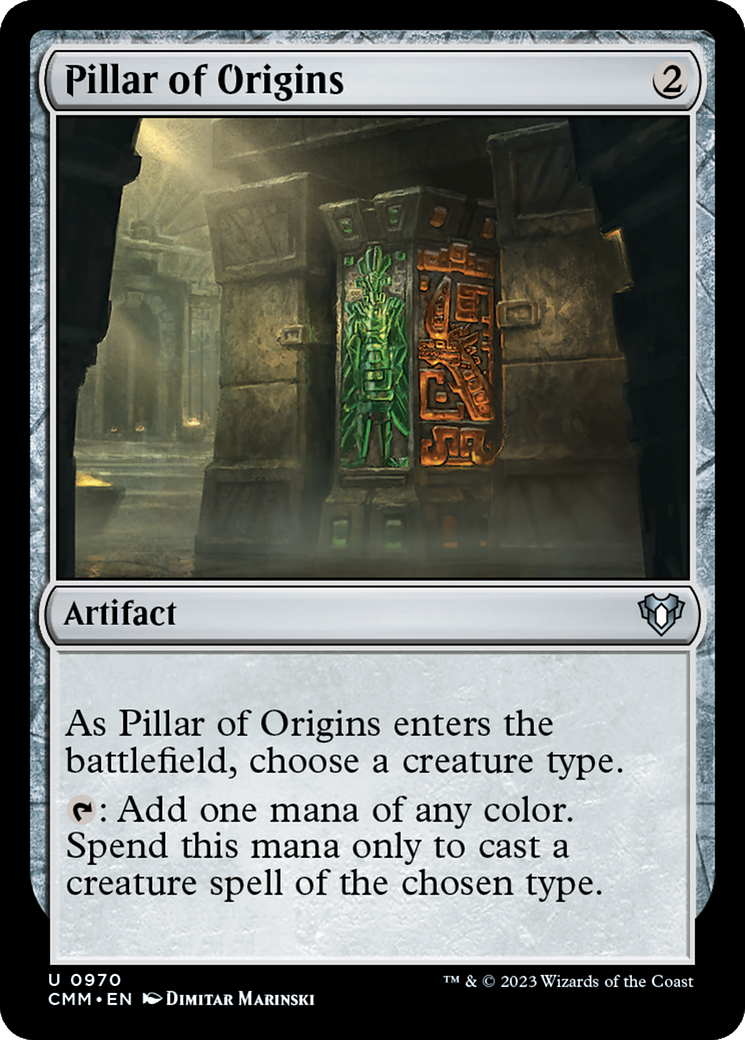 Image of Pillar of Origins [Commander Masters]