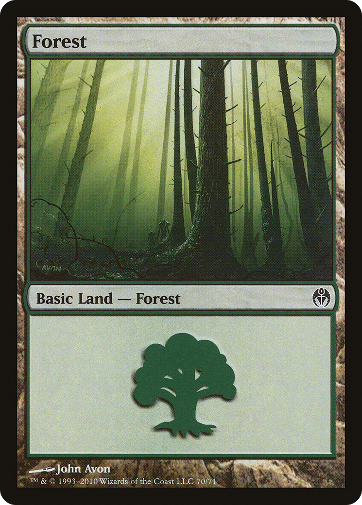 Image of Forest (70) [Duel Decks: Phyrexia vs. the Coalition]