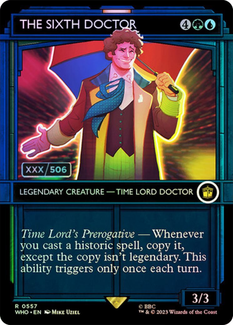 Image of The Sixth Doctor (Serial Numbered) [Doctor Who]