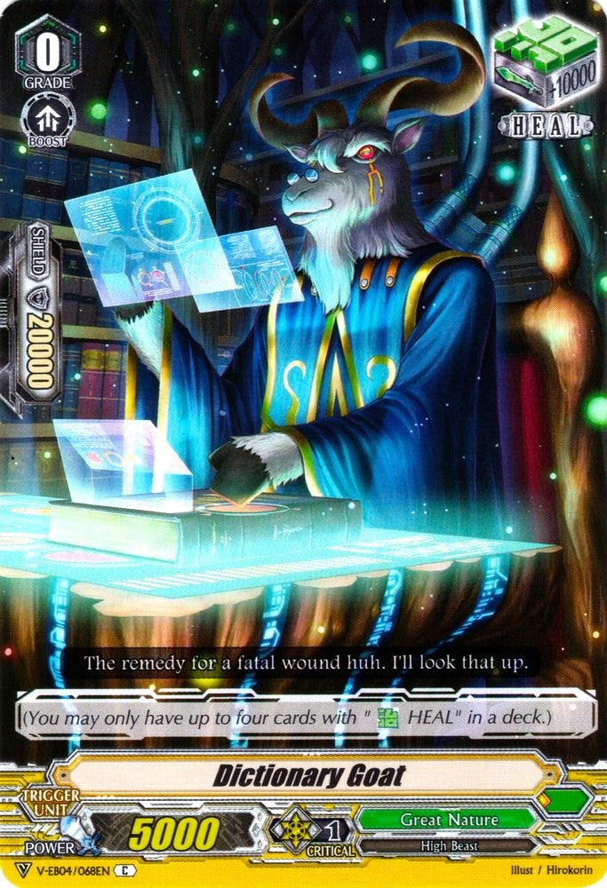 Image of Dictionary Goat (V-EB04/068EN) [The Answer of Truth]