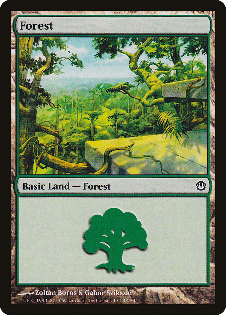 Image of Forest (38) [Duel Decks: Ajani vs. Nicol Bolas]
