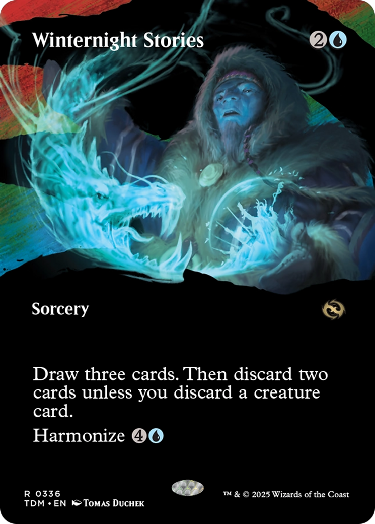 Image of Winternight Stories (Borderless) [Tarkir: Dragonstorm]