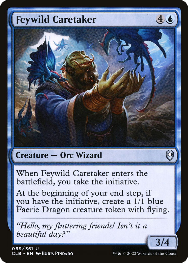 Image of Feywild Caretaker [Commander Legends: Battle for Baldur's Gate]
