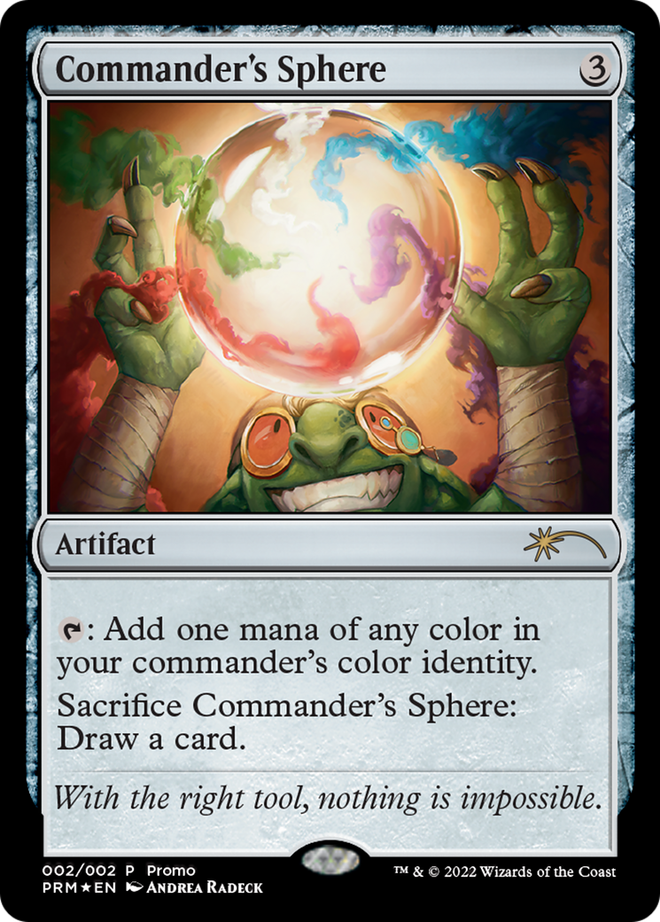 Image of Commander's Sphere [Wizards Play Network 2024]
