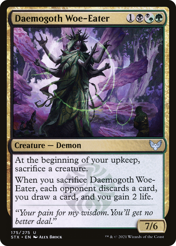 Image of Daemogoth Woe-Eater [Strixhaven: School of Mages]