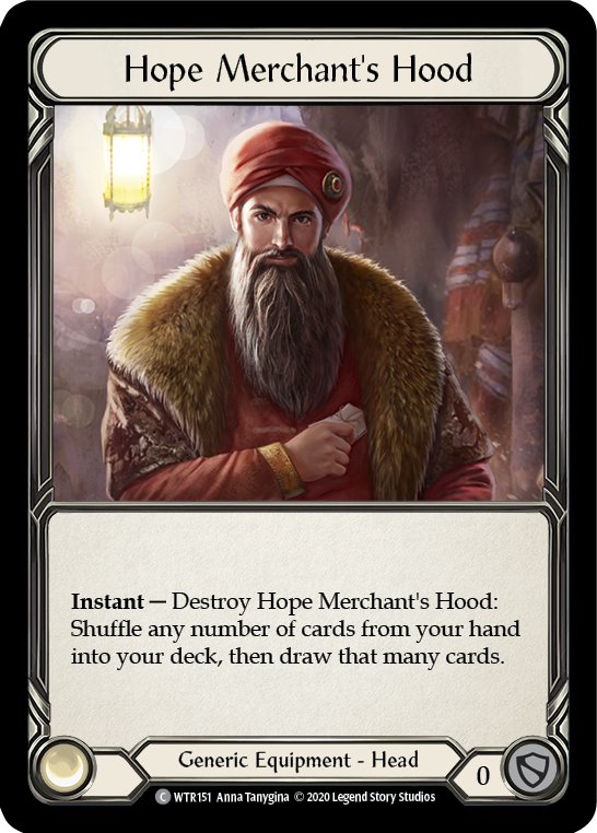 Image of Hope Merchant's Hood [U-WTR151] (Welcome to Rathe Unlimited)  Unlimited Normal