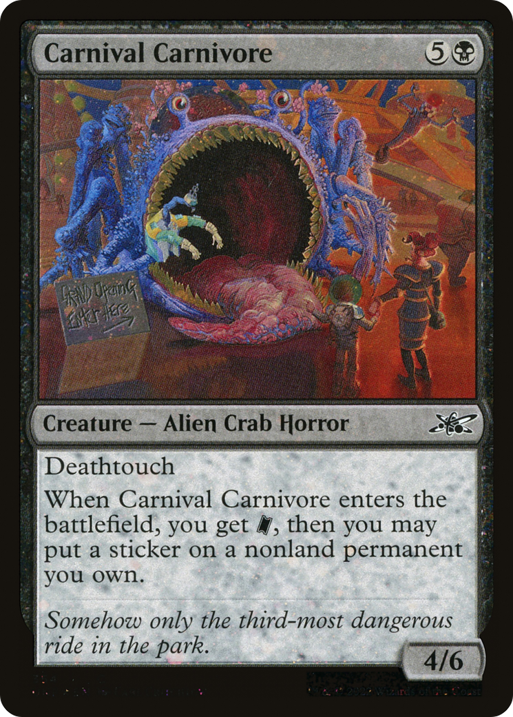 Image of Carnival Carnivore (Galaxy Foil) [Unfinity]