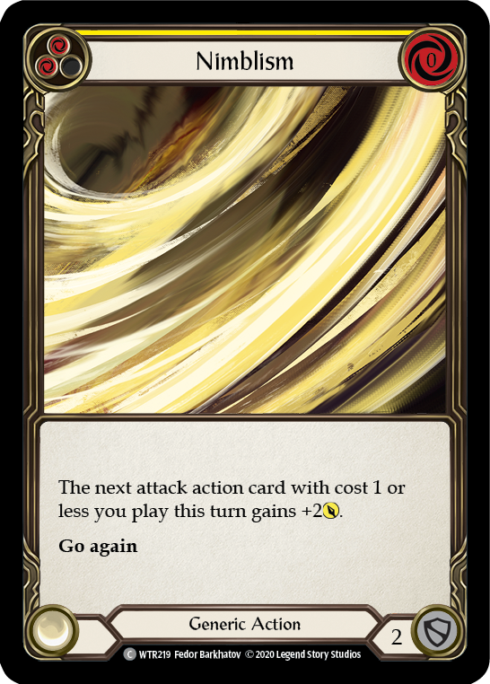 Image of Nimblism (Yellow) [U-WTR219] (Welcome to Rathe Unlimited)  Unlimited Normal