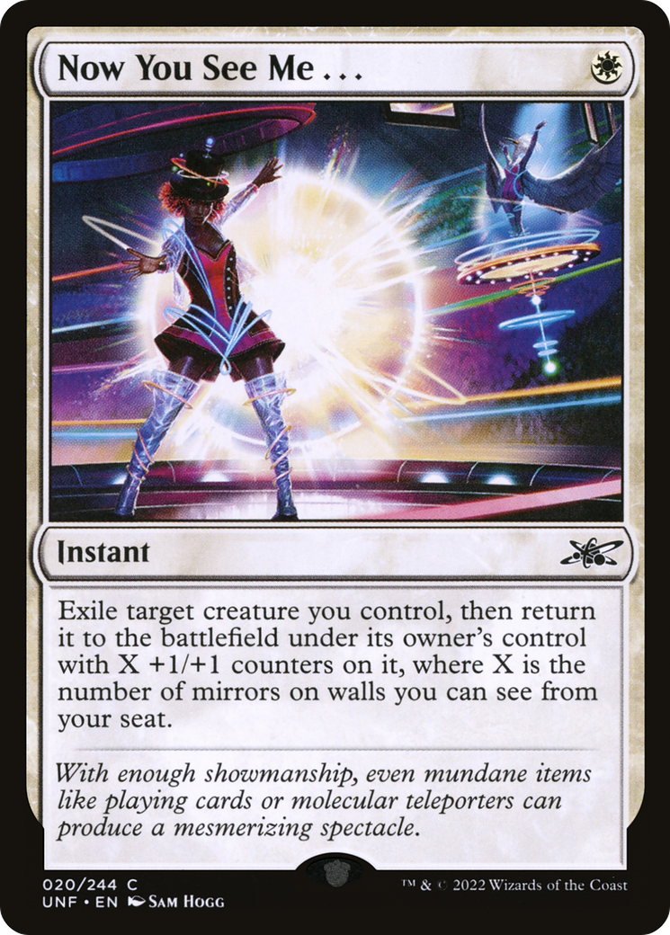 Image of Now You See Me . . . [Unfinity]