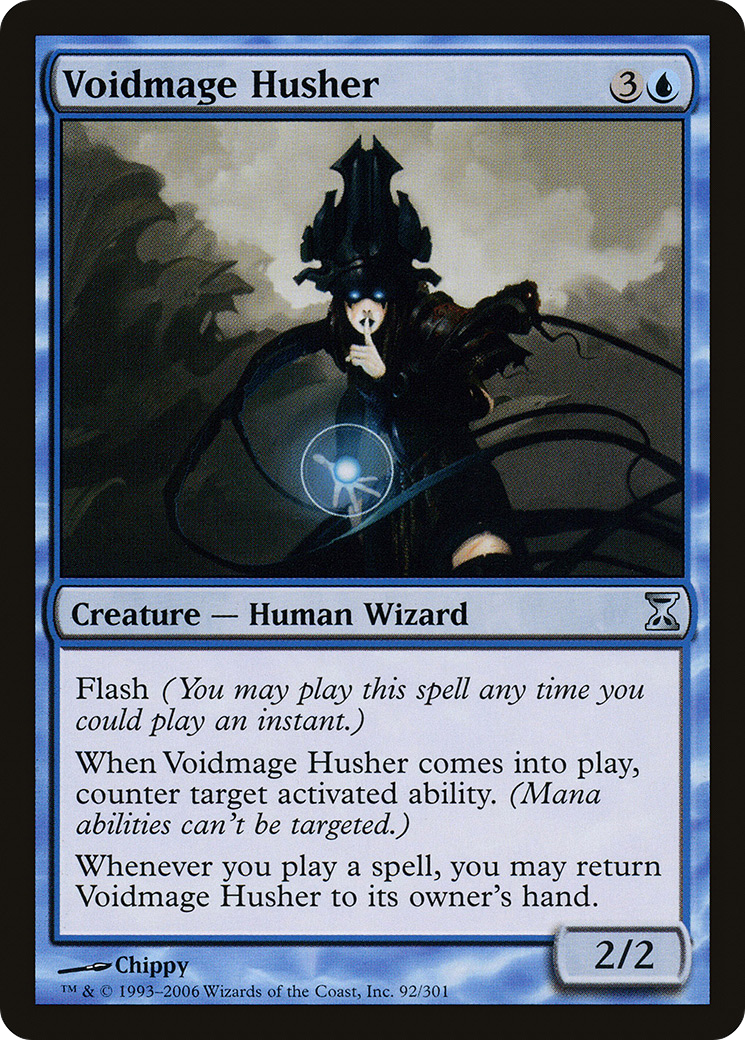 Image of Voidmage Husher [Time Spiral]