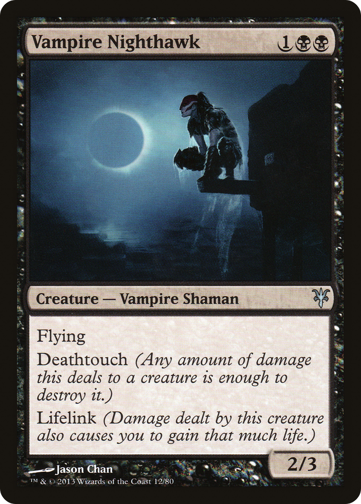 Image of Vampire Nighthawk [Duel Decks: Sorin vs. Tibalt]