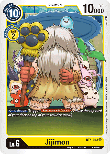 Image of Jijimon [BT5-043] [Battle of Omni]