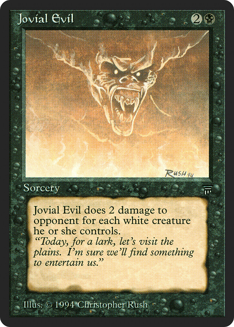 Image of Jovial Evil [Legends]
