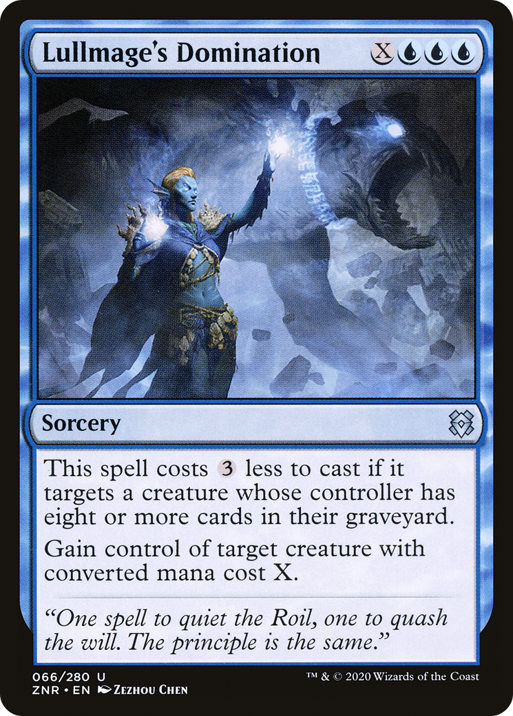 Image of Lullmage's Domination [Zendikar Rising]