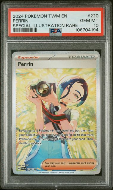 Image of Perrin (Scarlet & Violet: Twilight Masquerade) 220/167 PSA 10