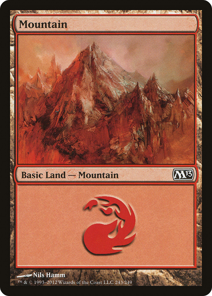 Image of Mountain (243) [Magic 2013]