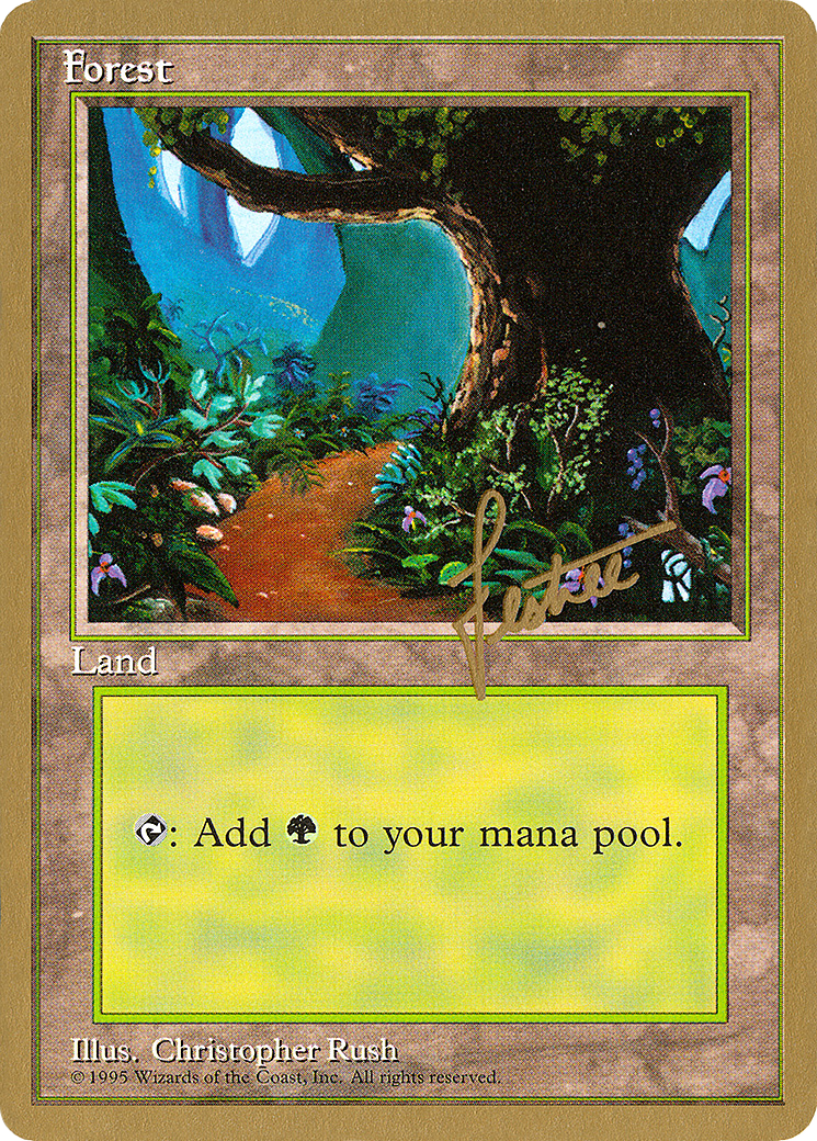 Image of Forest (bl378) (Bertrand Lestree) [Pro Tour Collector Set]