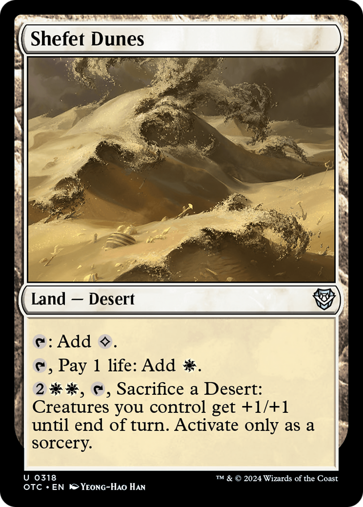 Image of Shefet Dunes [Outlaws of Thunder Junction Commander]