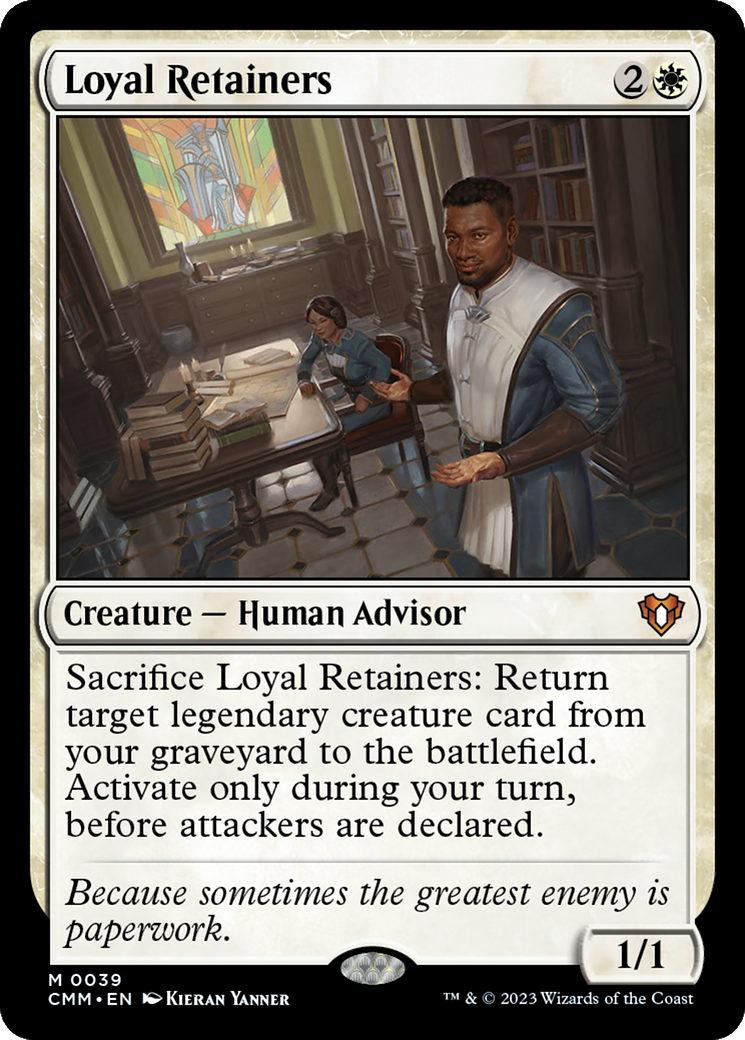 Image of Loyal Retainers [Commander Masters]