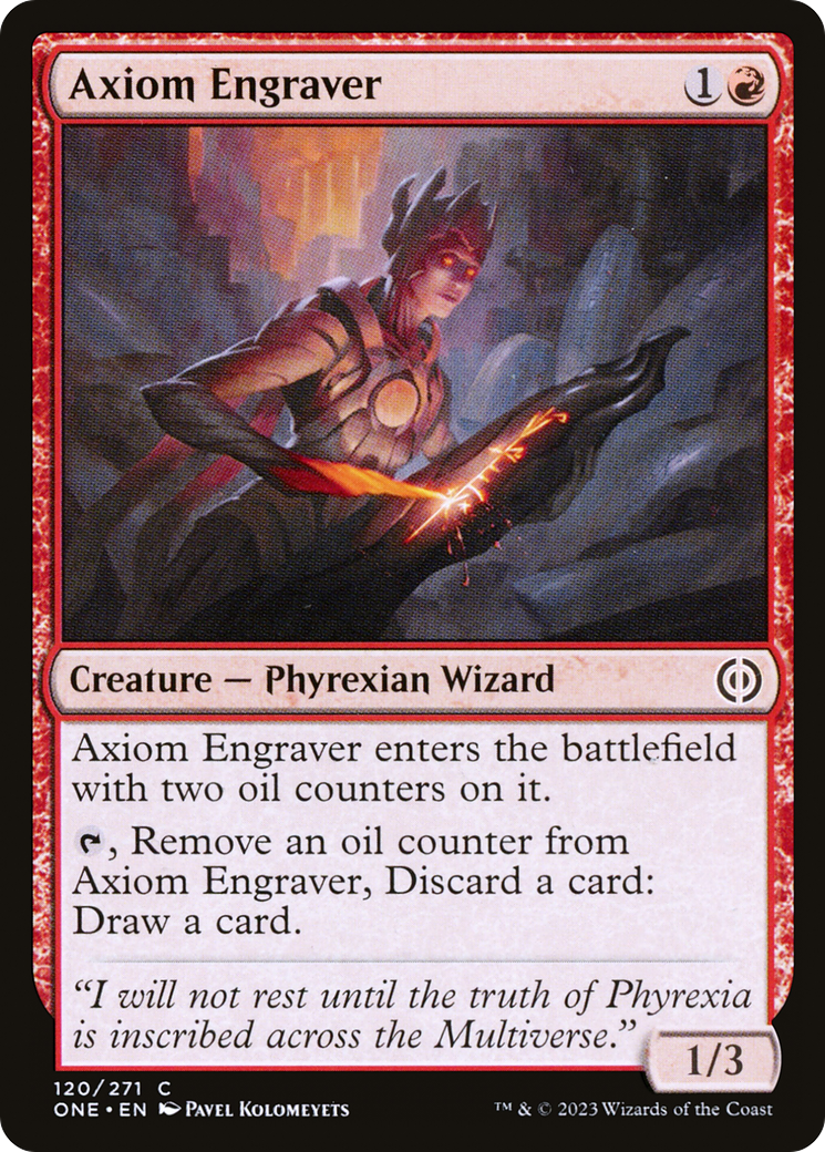 Image of Axiom Engraver [Phyrexia: All Will Be One]