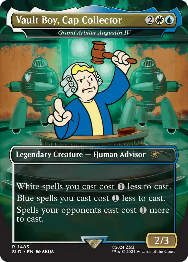 Image of Vault Boy, Cap Collector - Grand Arbiter Augustin IV [Secret Lair Drop Series]