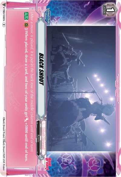 Image of BLACK SHOUT (V-TB01/058EN) [BanG Dream! FILM LIVE]