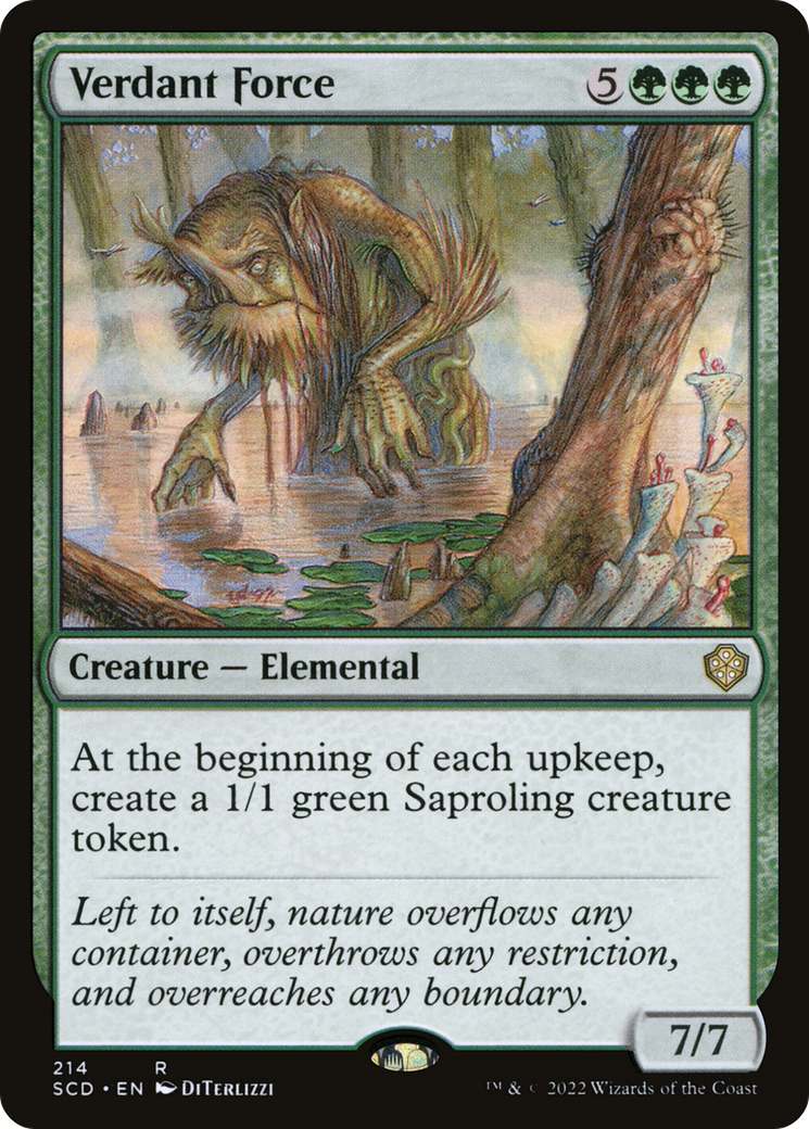 Image of Verdant Force [Starter Commander Decks]