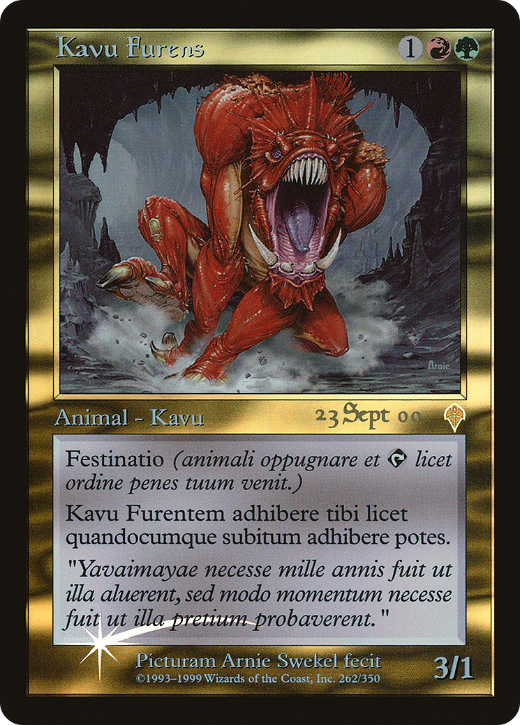 Image of Raging Kavu [Invasion Promos]