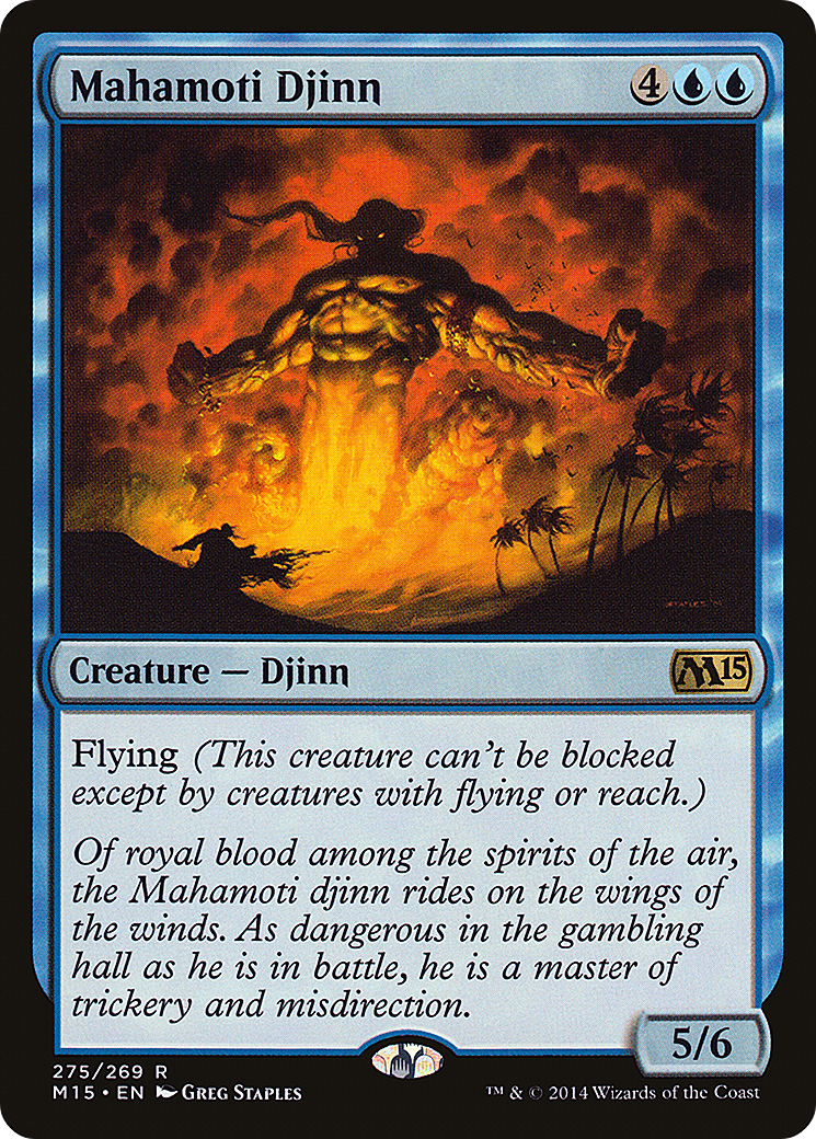 Image of Mahamoti Djinn (M15-275) - Magic 2015 Foil