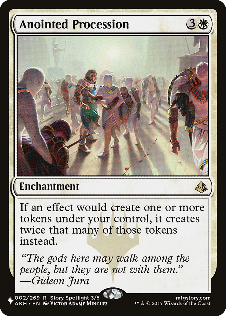 Image of Anointed Procession [The List]