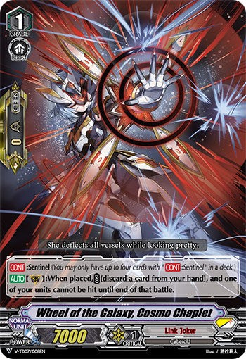 Image of Wheel of the Galaxy, Cosmo Chaplet (V-TD07/008EN) [Kouji Ibuki]