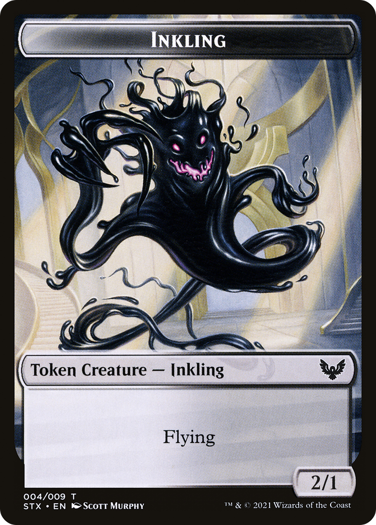 Image of Inkling Token [Strixhaven: School of Mages Tokens]