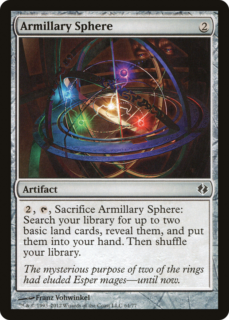 Image of Armillary Sphere [Duel Decks: Venser vs. Koth]
