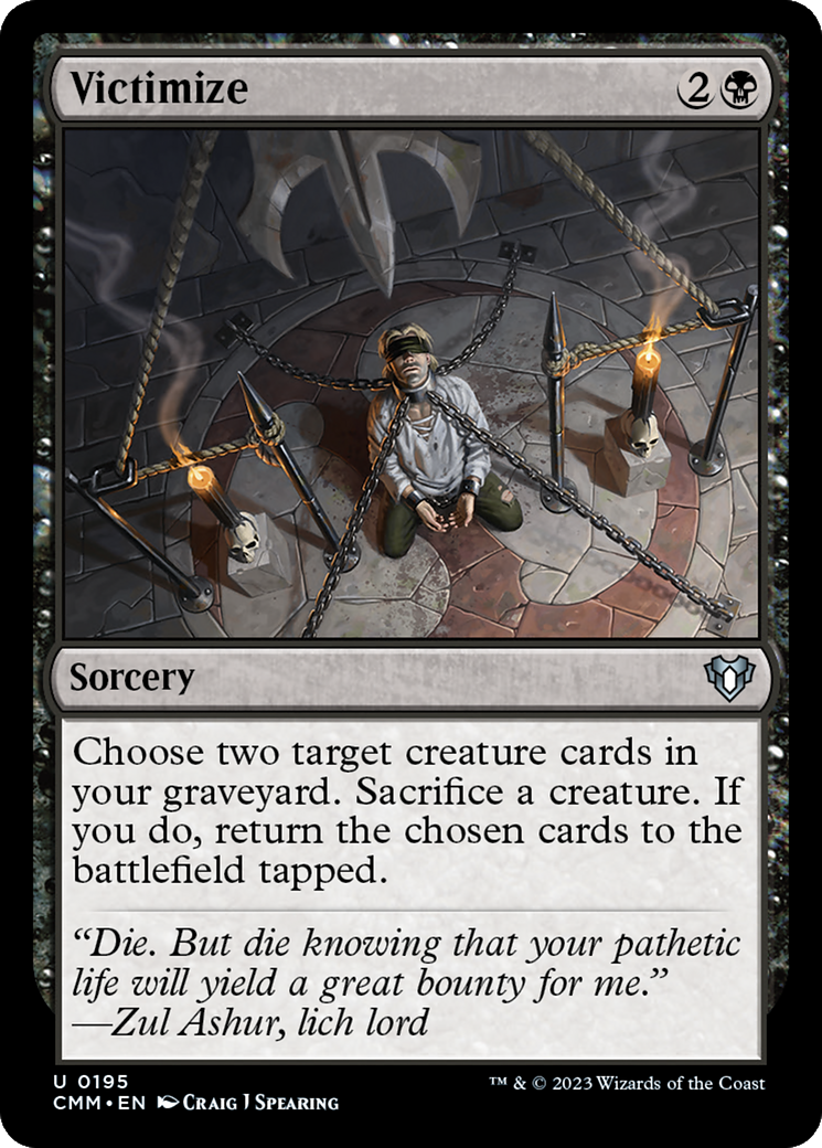 Image of Victimize [Commander Masters]