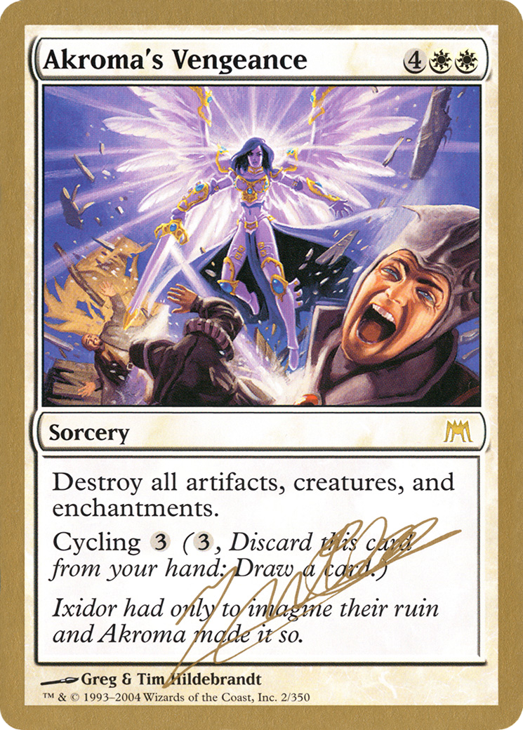 Image of Akroma's Vengeance (Julien Nuijten) [World Championship Decks 2004]