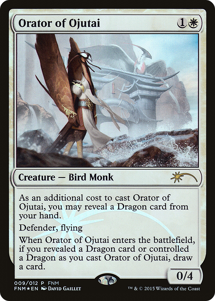 Image of Orator of Ojutai [Friday Night Magic 2015]