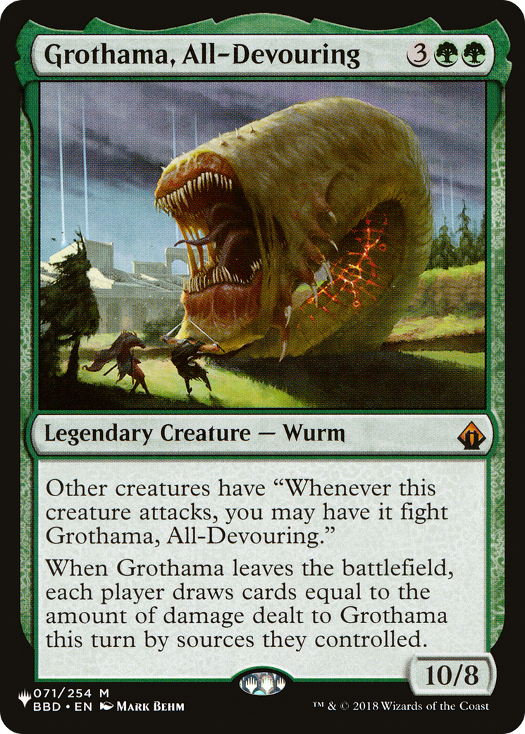 Image of Grothama, All-Devouring [The List]