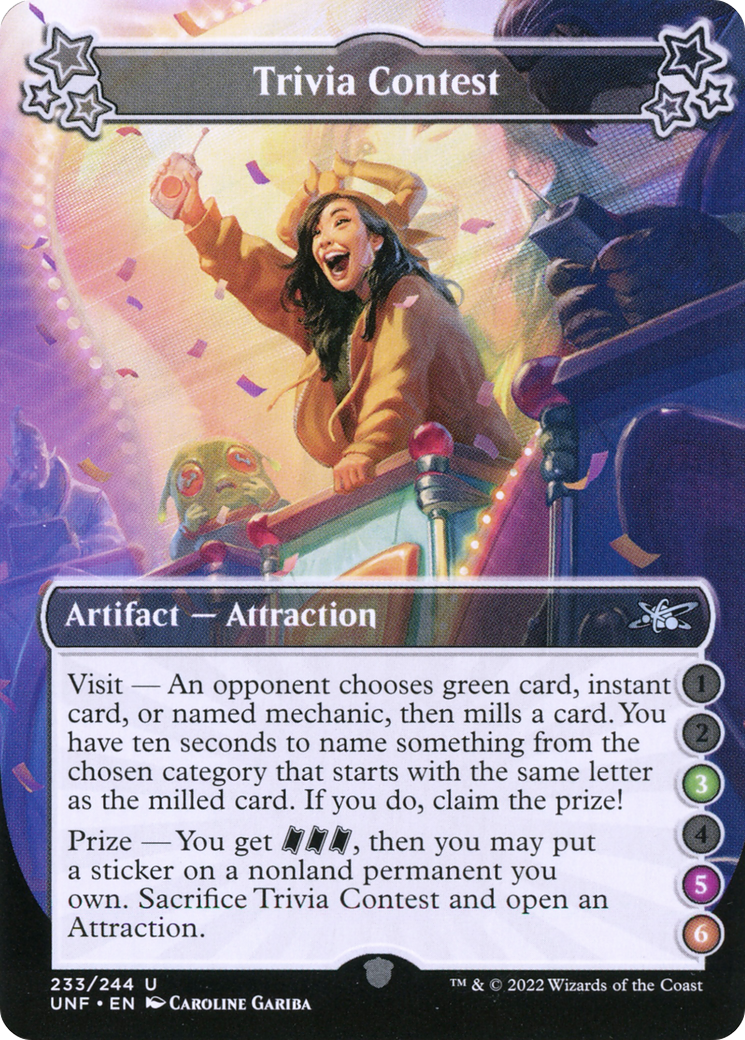 Image of Trivia Contest (3-5-6) [Unfinity]