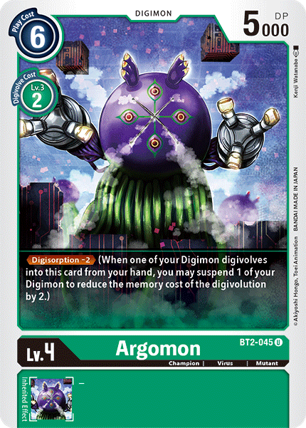 Image of Argomon [BT2-045] [Release Special Booster Ver.1.5]