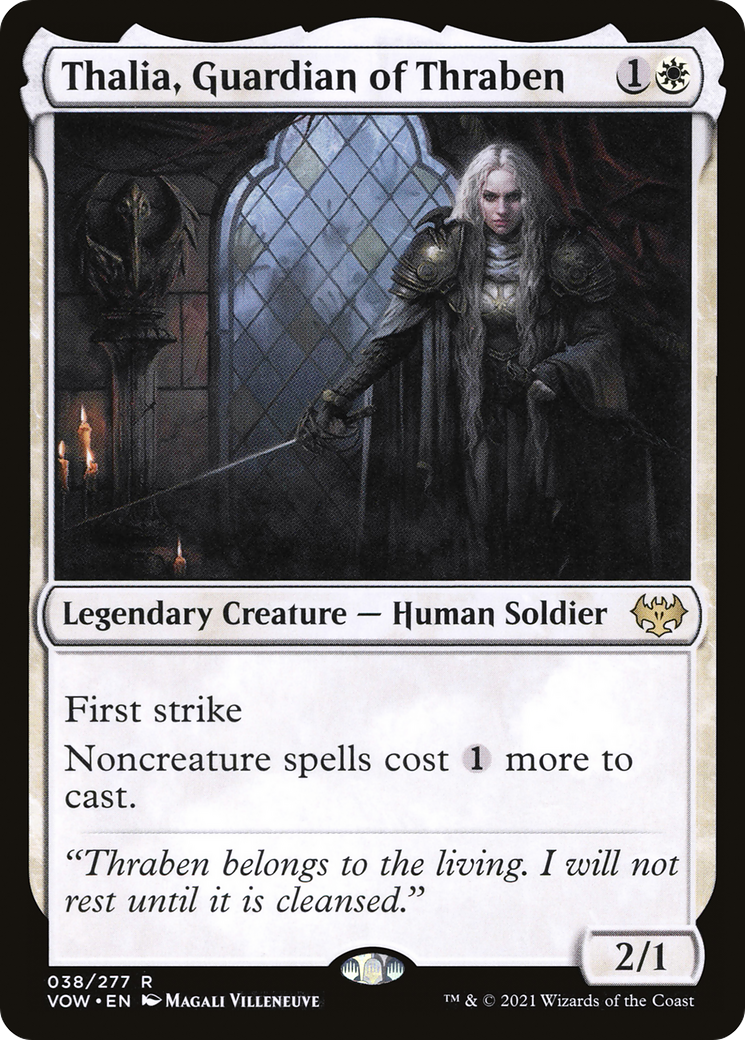 Image of Thalia, Guardian of Thraben [Innistrad: Crimson Vow]